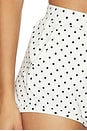 view 6 of 6 Tommy Short in Ivory Black Polka Dot