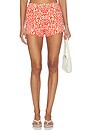 view 1 of 6 Lexi Short in Red Leopard
