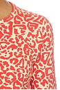 view 6 of 5 GILET LEXI  in Red Leopard