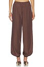 view 4 of 6 PANTALON EVIE in Chocolate Vanilla