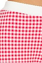 view 7 of 7 Micah Pant in Red Gingham