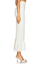 view 3 of 6 Matilda Column Skirt in Cream