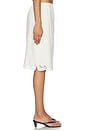 view 3 of 6 Darya Skirt in Cream