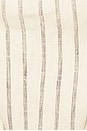 view 5 of 5 Emma Vest in Cream Pinstripe