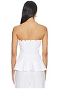 view 3 of 4 TOP SIN TIRANTES FLORENCE in Ivory