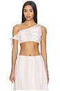 view 1 of 4 Rosie Tie Top in Pink Stripe