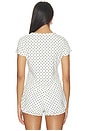 view 3 of 5 CAMISETA TOMMY  in Ivory Black Polka Dot