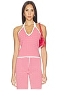 view 1 of 5 Micah Halter Top in Red Gingham