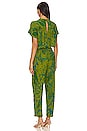 view 3 of 3 Becky Long Jumpsuit in Gauguin Green