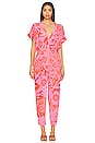 view 1 of 3 Becky Long Jumpsuit in Gauguin Pink