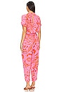 view 3 of 3 Becky Long Jumpsuit in Gauguin Pink