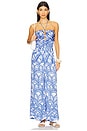 view 1 of 3 Claudia Jumpsuit in Blue Himba