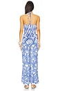 view 3 of 3 Claudia Jumpsuit in Blue Himba