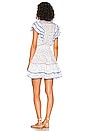 view 3 of 3 ROBE COURTE CAMILA in Blue Cerise