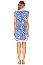view 3 of 3 Sasha Mini Dress in Blue Mali