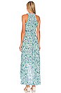 view 3 of 3 Tamara Dress in Aqua Chagal