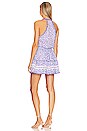 view 3 of 4 Ava Mini Dress in Blue Magnolia