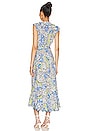 view 3 of 3 Aude Midi Dress in Blue Ailes
