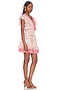 view 2 of 3 Camila Mini Dress in White Pink Tulipe