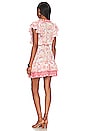 view 3 of 3 Camila Mini Dress in White Pink Tulipe