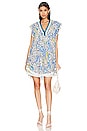 view 1 of 3 Sasha Mini Dress in Blue Ailes