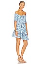 view 2 of 4 Soledad Mini Dress in BLUE AQUARELLE