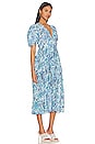 view 2 of 3 Reine Midi Dress in BLUE AQUARELLE