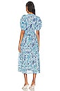 view 3 of 3 Reine Midi Dress in BLUE AQUARELLE