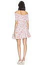 view 3 of 3 Soledad Mini Dress in PINK AQUARELLE