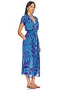 view 2 of 3 Becky Midi Dress in Gauguin Blue