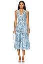 view 1 of 3 Beth Midi Dress in Blue Sweet Liberty