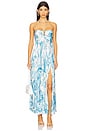 view 1 of 4 Carla Maxi Dress in Blue Fantasia