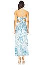 view 3 of 4 Carla Maxi Dress in Blue Fantasia