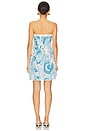 view 3 of 3 Claire Bandeau Dress in Blue Fantasia