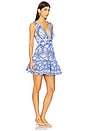 view 2 of 3 Cara Mini Dress in Blue Himba