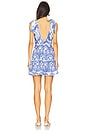 view 3 of 3 Cara Mini Dress in Blue Himba