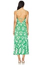 view 3 of 4 Denise Maxi Dress in Green Himba
