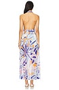 view 5 of 6 Caliz Maxi Dress in Blue Macro Lilium