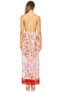 view 3 of 3 Calla Maxi Dress in Red Geo Fish