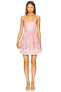 view 1 of 3 Christine Bandeau Dress in Pink Lazuli