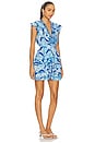 view 2 of 3 Carol Mini Dress in Blue Tiger Lily