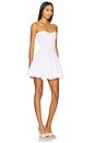 view 2 of 3 Cory Bandeau Dress in Optic White Plain