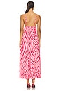 view 3 of 3 Cassandra Long Dress in Pink Kalina