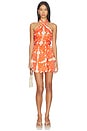 view 1 of 3 VESTIDO MANON in Orange Mantra