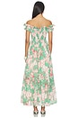 view 3 of 3 Suzanne Long Dress in Green Petal
