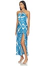 view 2 of 3 Stella Long Dress in Blue Mantra