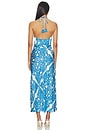 view 3 of 3 Stella Long Dress in Blue Mantra