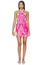 view 1 of 3 ROBE COURTE MANON  in Fuchsia Cartagena