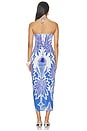 view 4 of 4 Collina Long Dress in Royal Cartagena
