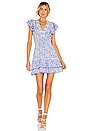 view 1 of 3 Camila Mini Dress in Blue Canary